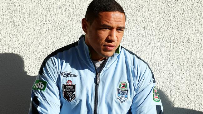 Tyson Frizell is back in camp with NSW.