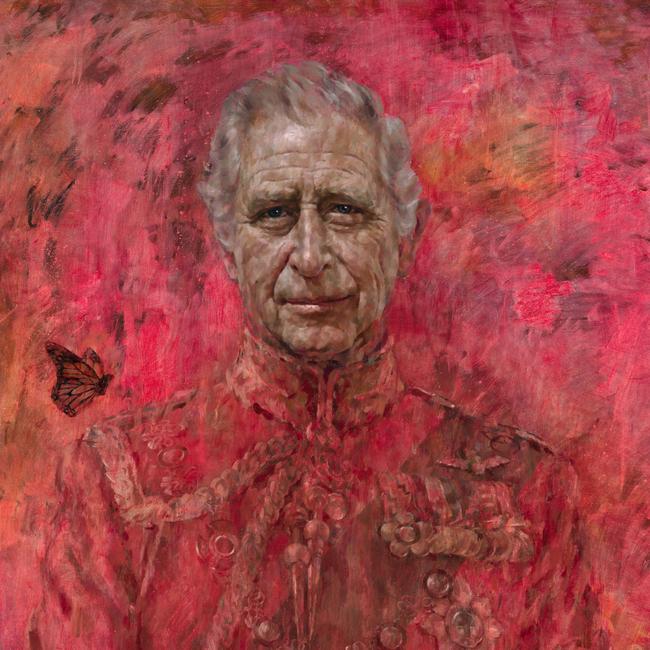 His Majesty King Charles III by Jonathan Yeo 2024 Copyright.