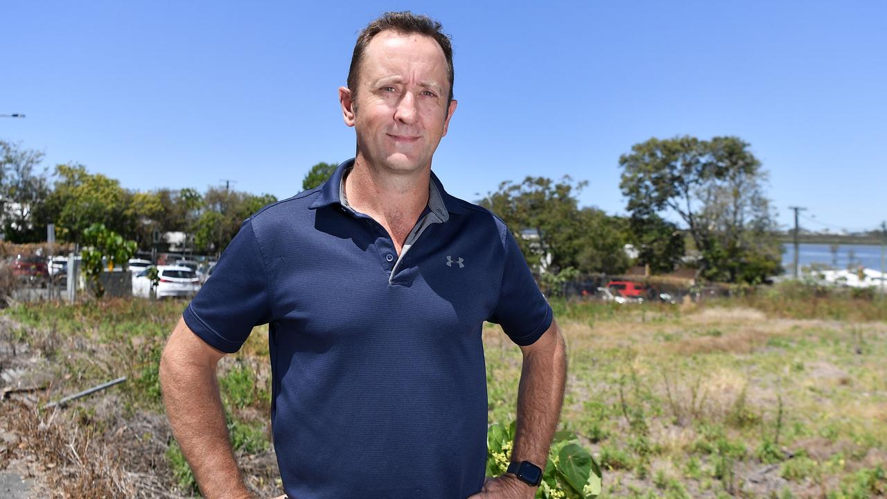 Developer Chris Wright has sold land in the heart of Tewantin to the state government for $3.25m. Picture: Patrick Woods.