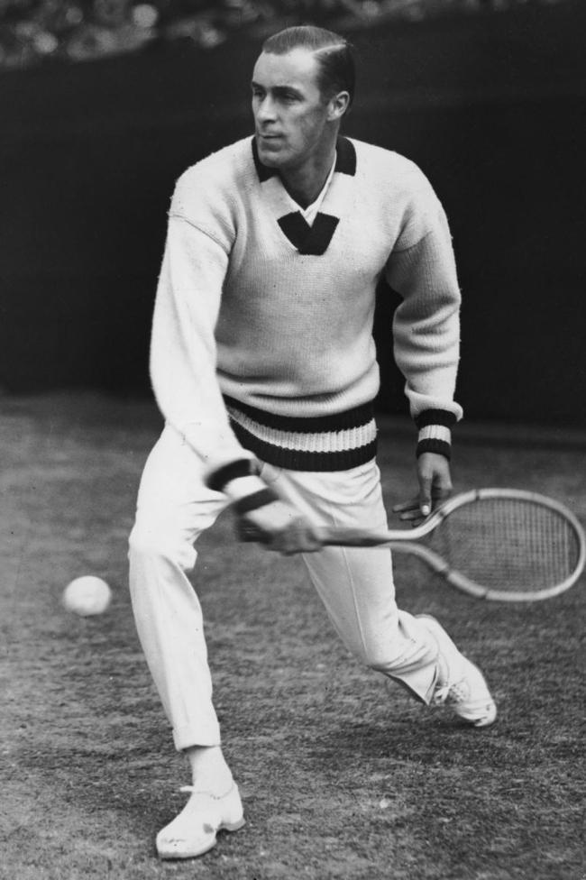 15. Bill Tilden (USA) — 10 major titlesTilden was the first American player to win the men's championship at Wimbledon in 1920, and held the title for the next two years. Rumoured to be clocked at 263 km/h, his serve is the second fastest of all time.