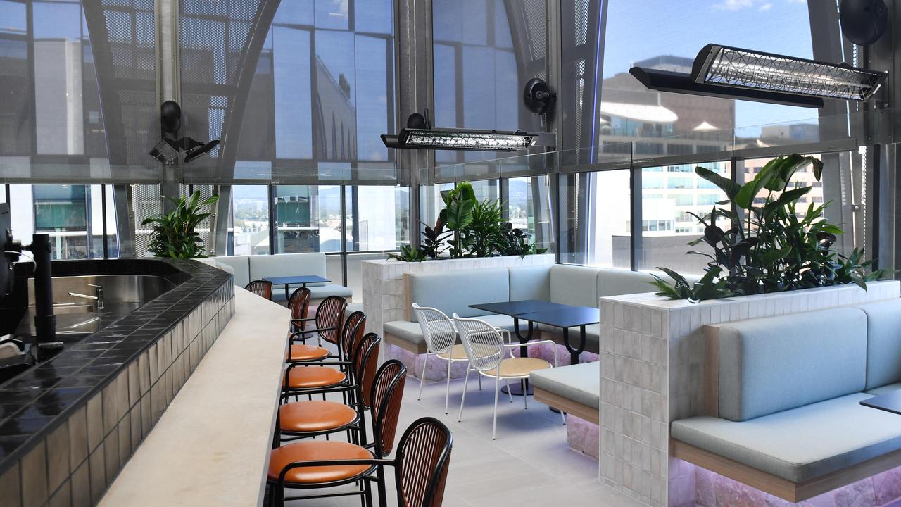 The first look at Sora, a new restaurant and rooftop bar with a menu by chef Adam Liston Picture: Keryn Stevens.