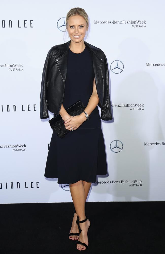 Sylvia Jeffreys arrives ahead of the Mercedes-Benz Presents Dion Lee show at Mercedes-Benz Fashion Week Resort 18 Collections at the Sydney Opera House on May 14, 2017 in Sydney, Australia. Picture: Getty