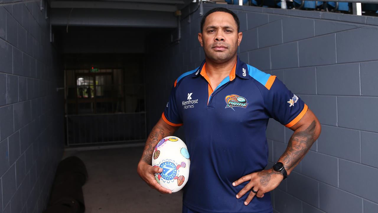 Former North Queensland Cowboys and State of Origin player and current head coach of the Northern Pride Ty Williams, pictured at the Northern Pride's home ground of Barlow Park in Cairns. Picture: Brendan Radke