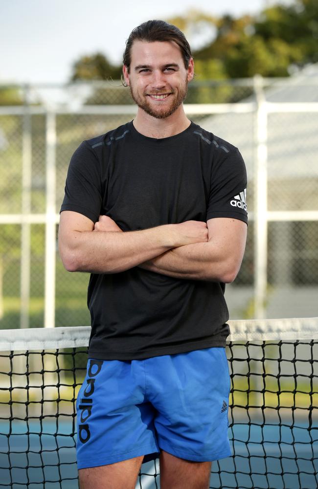 Sam Champtaloup, 26, from Coogee said making exercise options cheap is important to encourage men. Picture: Jonathan Ng