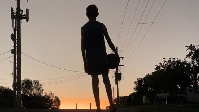 Bailey Martin plays for the Hervey Bay Rangers. Photo: Contributed.