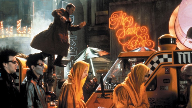 Stills from the 1982 film Blade Runner directed by Ridley Scott and starring Harrison Ford as Rick Deckard.