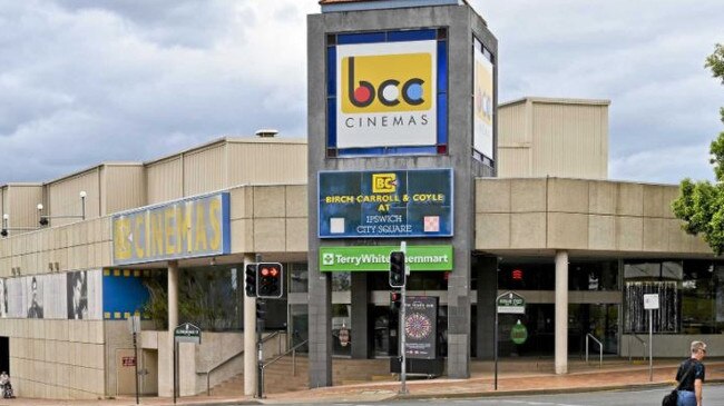 The Ipswich CBD cinema complex.