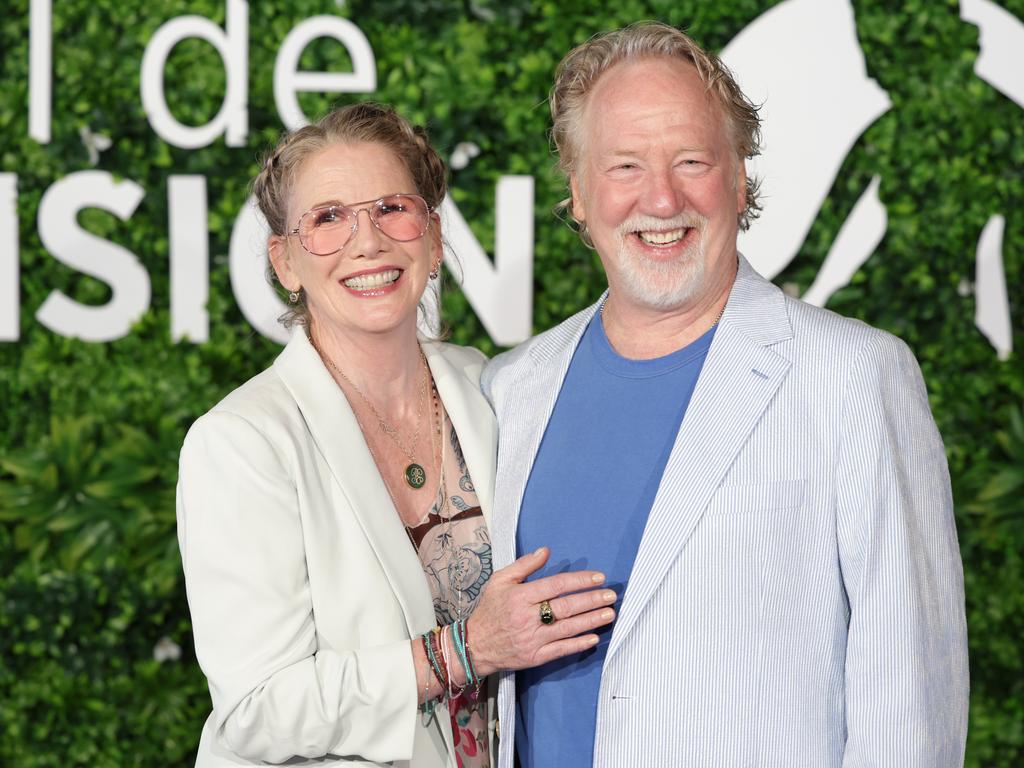 Melissa Gilbert and her husband Timothy Busfield. Photo: Pascal Le Segretain/Getty Images)