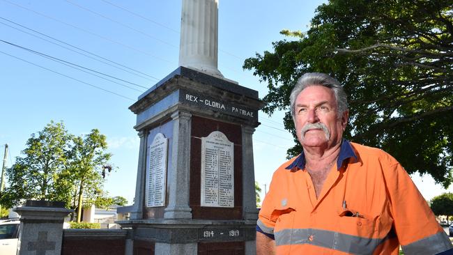 RSL Central Queensland District deputy president John Edwards says it is ‘un-Australian’ for courts to open on Anzac Day. Picture: Tony Martin