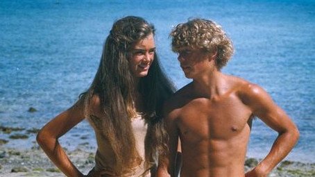 Brooke Shields in Blue Lagoon as a 15-year-old.