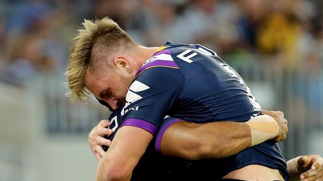 Munster starred for the Storm.
