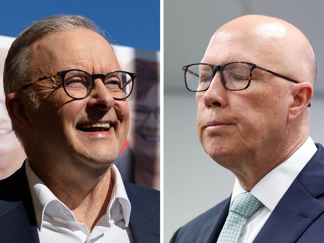 Saturday marks d-day for Anthony Albanese and Peter Dutton as voters head to the polls for the 2025 Federal Election. Picture: NewsWire