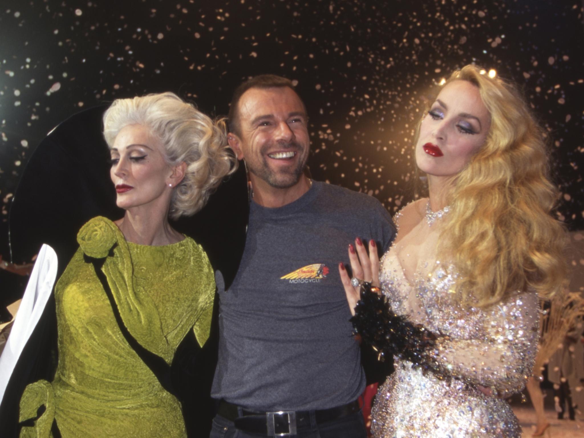 Thierry Mugler, fantastical power-dressing designer of the 1980s