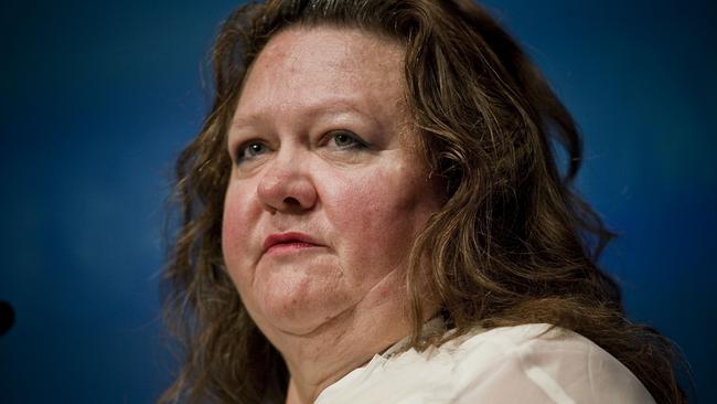 Australian billionaire mining magnate, businesswoman and heiress Gina Rinehart. Picture: NCA NewsWire