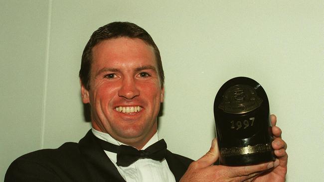 Alan Wieland won The Courier-Mail Best &amp; Fairest award in 1997.