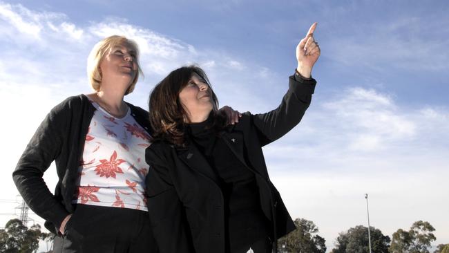 Joy Clarke and Sue Savage saw a UFO in 1966 over the sky's of Westall High School in Clayton. File picture.