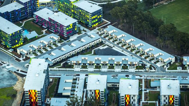 The Commonwealth Games Athletes Village — Labor has had wins and losses with the Games. Picture: NIGEL HALLETT