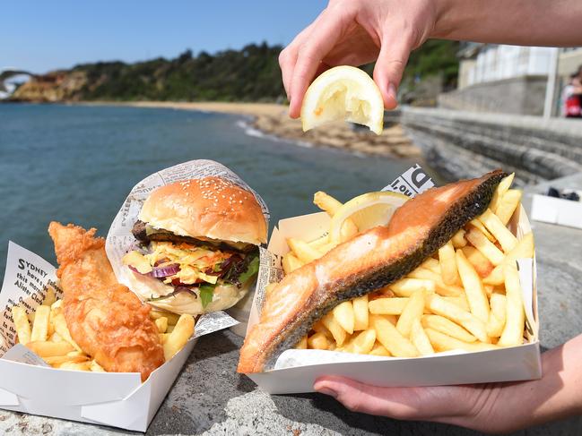 No need to head to the coast for a decent fish and chip feed. Picture: Josie Hayden