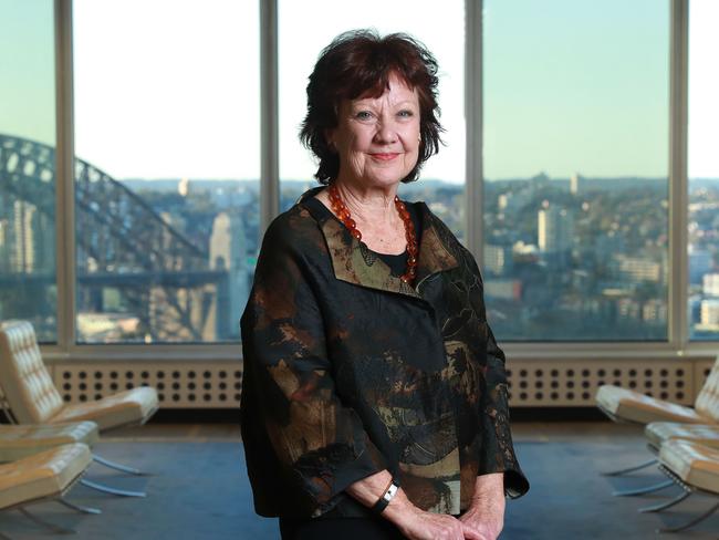 24/8/20: MP's new chairman Debra Hazelton, who has been on the AMP board since June 2019 and has more than 30 years' experience in the financial services sector she was promoted today following the resignation of David Murray. Pictured at AMP HQ at Circular Quay in Sydney. John Feder/The Australian.