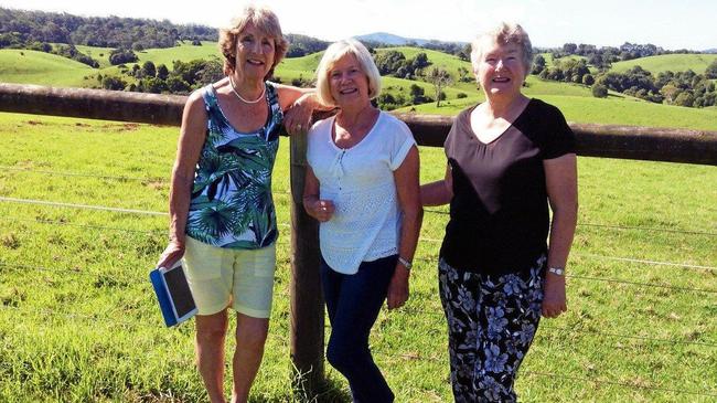 COLLABORATION: The poets behind the Yandina Audio Poetry Trail, Deanne Lister, Lyn Browne and Judith Bandidt. Picture: Contributed