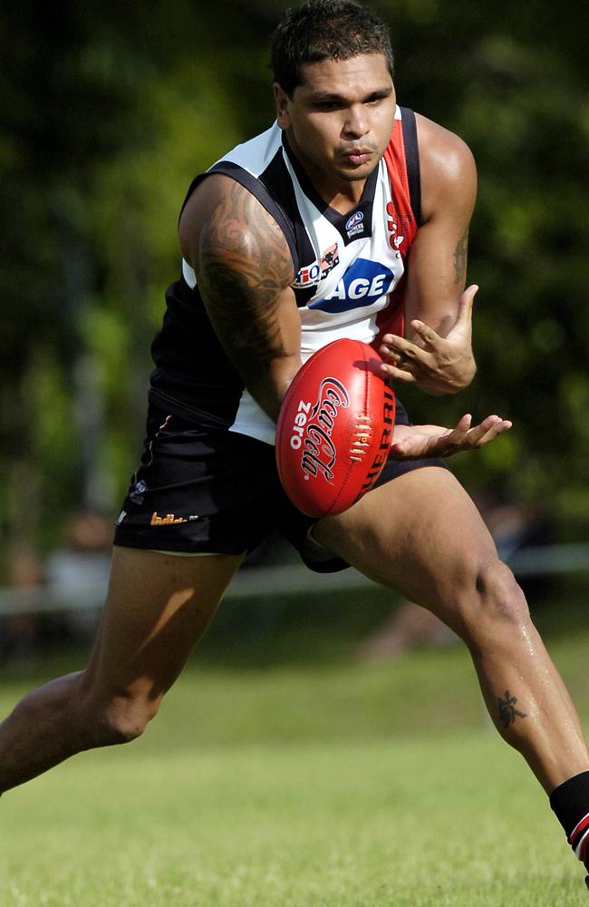 Ashley Wedding kicked 117 goals in Districts’ 2007 premiership win.