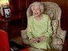 (FILES) A file Buckingham Palace handout image released on February 6, 2022, shows Britain's Queen Elizabeth II smiling as she sits in Sandringham House in Norfolk, eastern England on February 2, 2022, released to mark the start of Her Majesty's Platinum Jubilee Year. - Queen Elizabeth II was tested positive for Covid-19 but with "mild symptoms" according to a statement published by the royal palace on February 20, 2022. (Photo by CHRIS JACKSON / BUCKINGHAM PALACE / AFP) / RESTRICTED TO EDITORIAL USE - MANDATORY CREDIT "AFP PHOTO / BUCKINGHAM PALACE " - NO MARKETING - NO ADVERTISING CAMPAIGNS - NO DIGITAL ALTERATION ALLOWED  - DISTRIBUTED AS A SERVICE TO CLIENTS