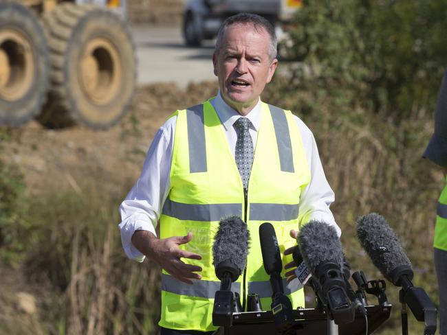 Opposition Leader Bill Shorten is fighting to win in the Super Saturday by-elections. Picture: AAP