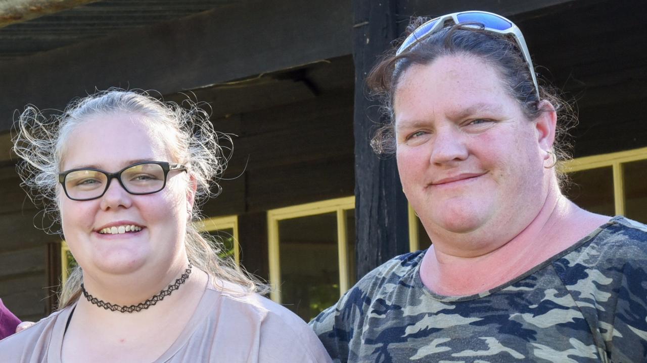 Brittany and Leisa Donoghue. Ms Donoghue, 20, survived a crash in wet, greasy conditions on the West Tamar Highway which resulted in the deaths of two of her family members. Picture: Alex Treacy