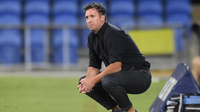 Brisbane Roar coach Robbie Fowler returned to the UK last week. On Monday, the club decided to stand down players without pay. Picture: Getty Images