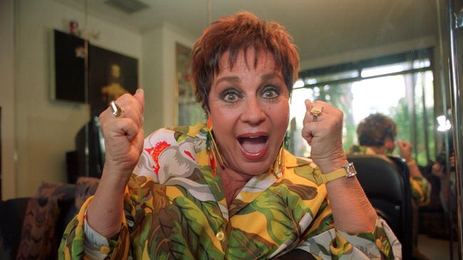 2003: Anne Wills in 2003.