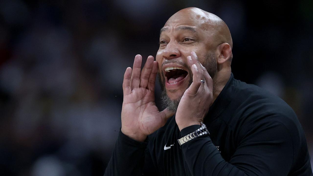 Head coach Darvin Ham of the Los Angeles Lakers. Photo by MATTHEW STOCKMAN / GETTY IMAGES NORTH AMERICA / Getty Images via AFP