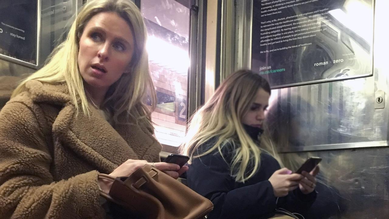 Nicky Hilton: Heiress spotted on New York train | The Advertiser