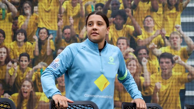 Sam Kerr shared the news on Instagram. Picture NCA NewsWire / Ian Currie