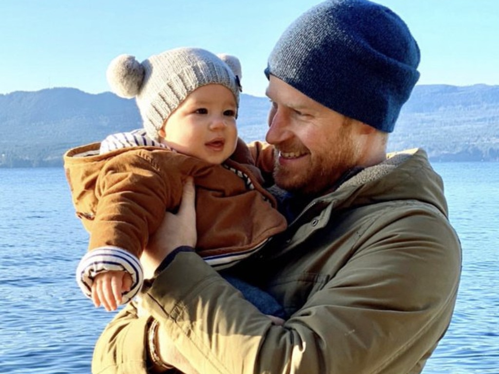 Harry, Meghan and Archie have now retreated to Canada. Picture: Sussex Royal