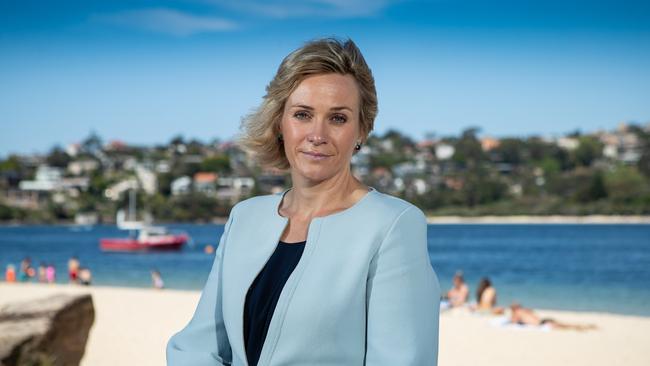 MP Zali Steggall taken at Clontarf. Picture: Julian Andrews.