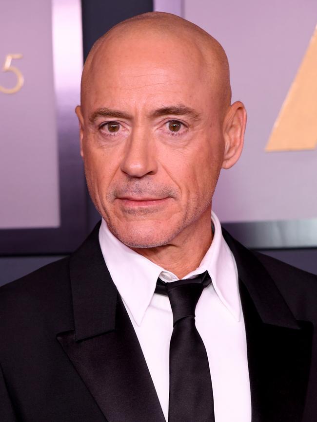 Downey Jr. showcased his bald head late last year. Picture: Jon Kopaloff/Getty Images