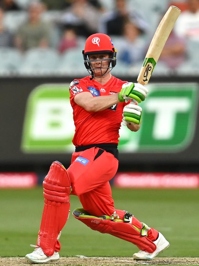 Sam Harper in action for Melbourne Renegades.