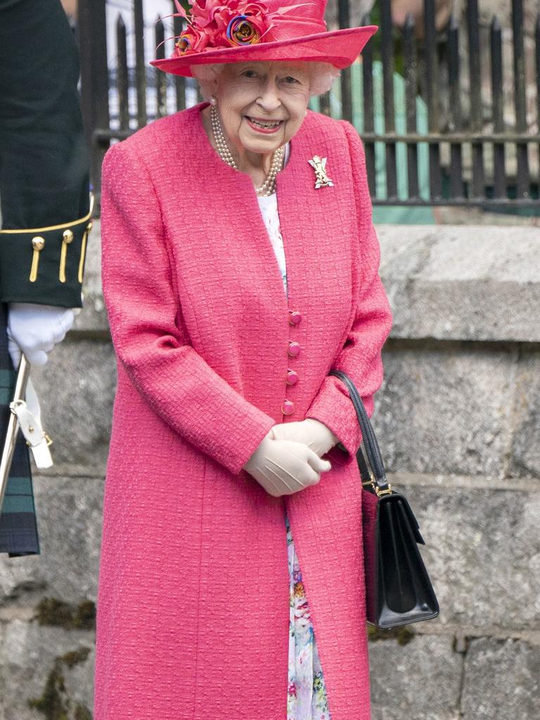 Still working – Queen Elizabeth in August 2021. Picture: Jane Barlow – WPA Pool/Getty Images