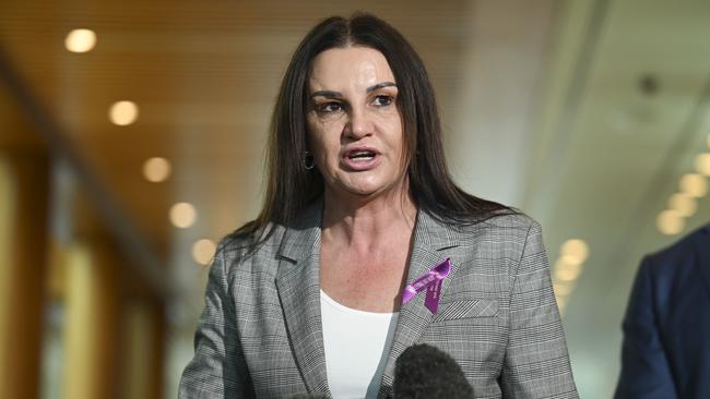 Senator Jacqui Lambie in Canberra. Picture: NewsWire / Martin Ollman