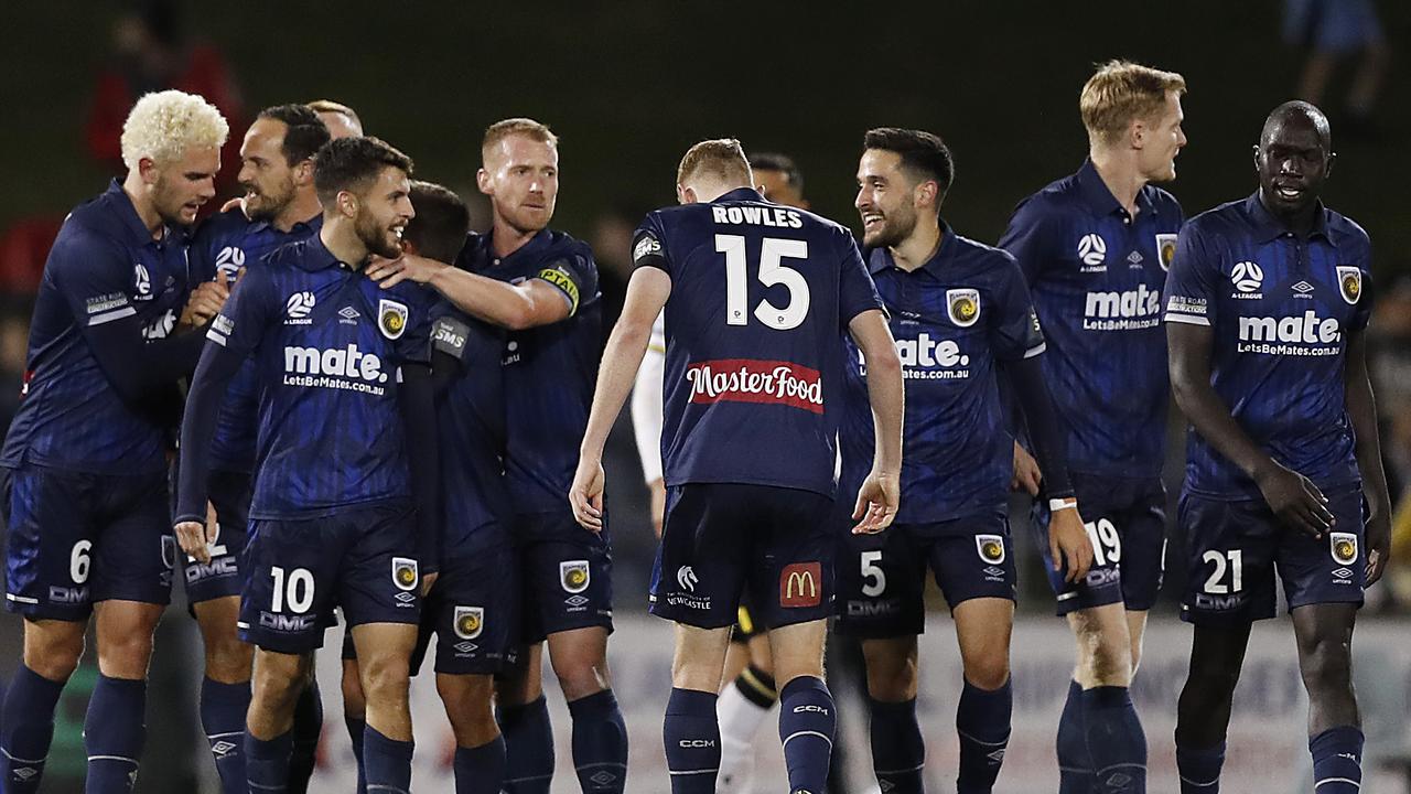 The Mariners have consolidated their spot inside the A-League’s top six. (Photo by Mark Metcalfe/Getty Images)