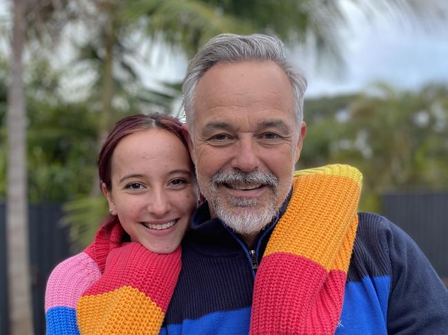 SMARTdaily. Cameron Daddo and daughter Bodhi. PIcture: Supplied