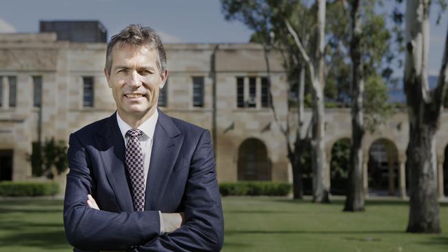 University of Queensland vice-chancellor Peter Hoj. Picture: AAP 