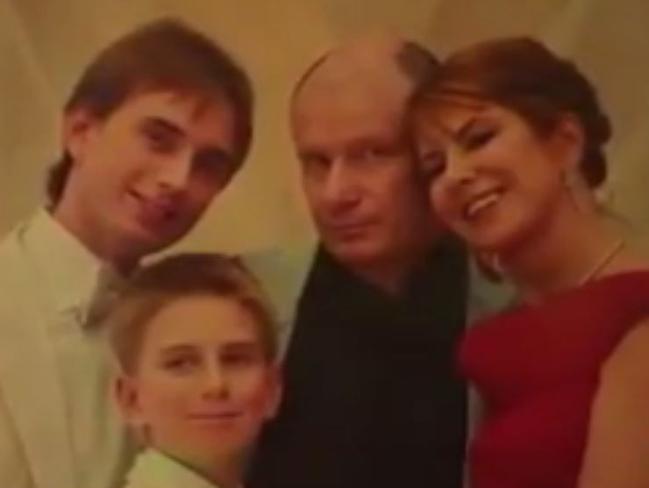 In happier times ... Vladimir Potanin and Natalia Potanina with two of their children. Picture: CNN