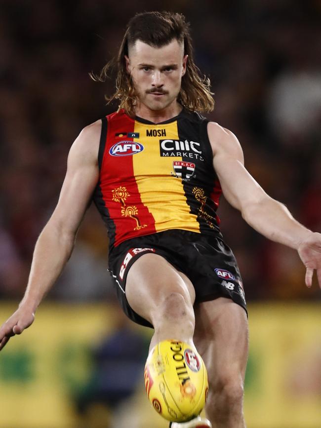 St Kilda’s Indigenous jersey. (Photo by Darrian Traynor/Getty Images)