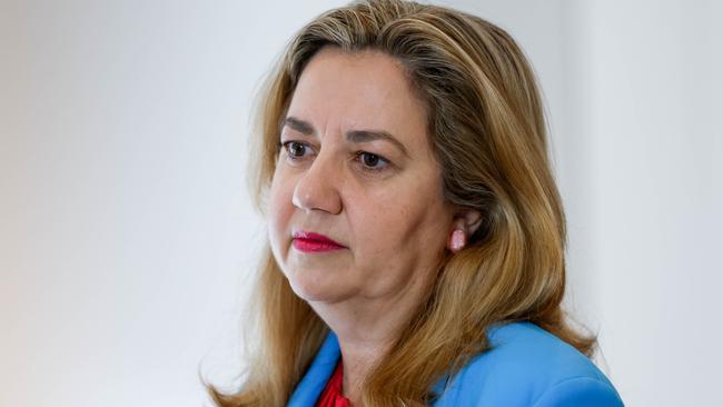 Premier Annastacia Palaszczuk has seen support for Labor plunge to its lowest level in three years. Picture: Russell Freeman