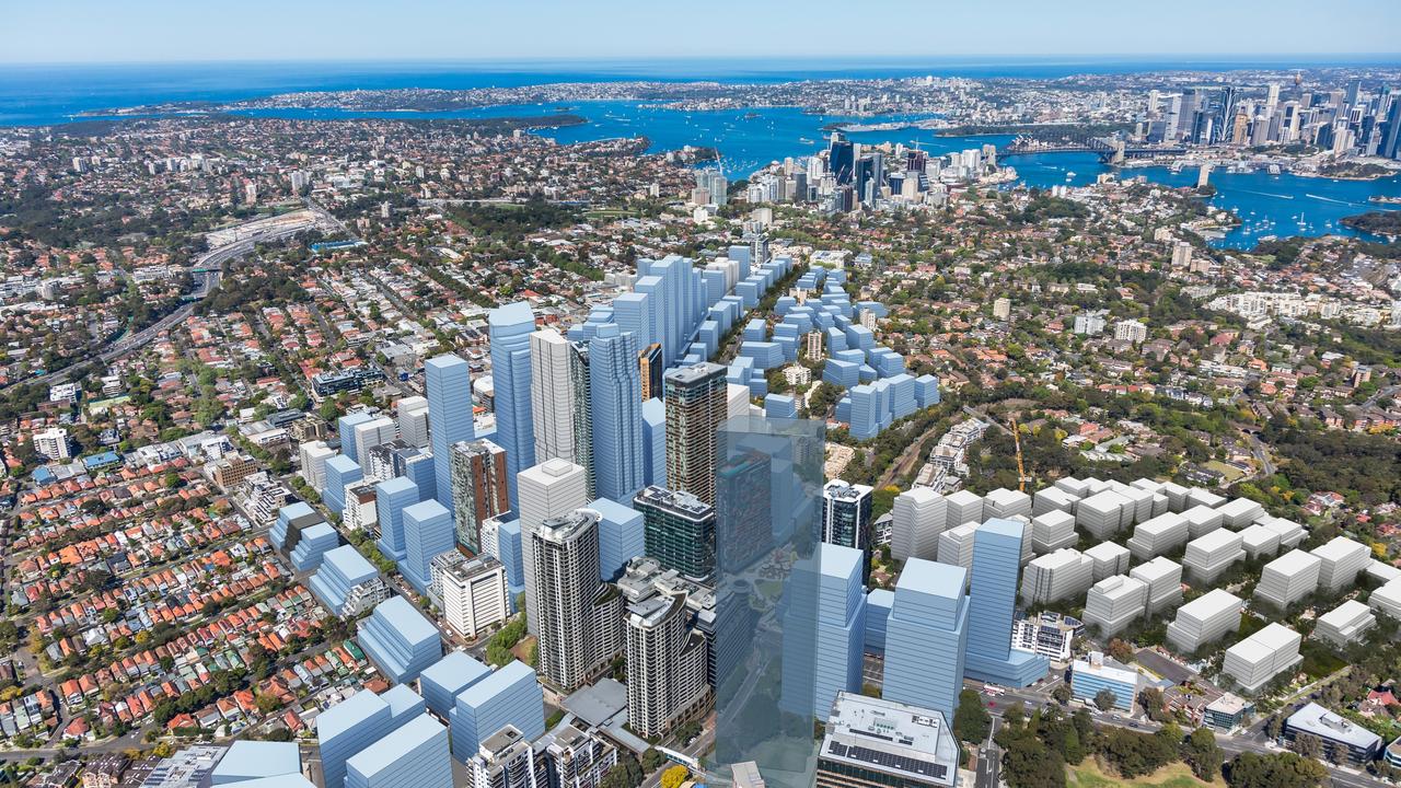 Crows Nest is set for increased tree canopy to maintain the leafy character of the precinct, alongside better connectivity for walking and cycling to rail and Metro stations. Image: Supplied