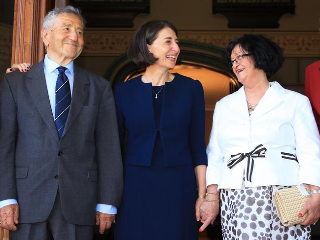 The Premier concerned for dad Krikov and mum Arsha. Picture: Toby Zerna