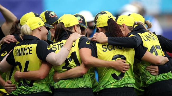 Australia, captained by Meg Lanning,have made a shaky start to the World T20 tournament. Picture: Phil Hillyard