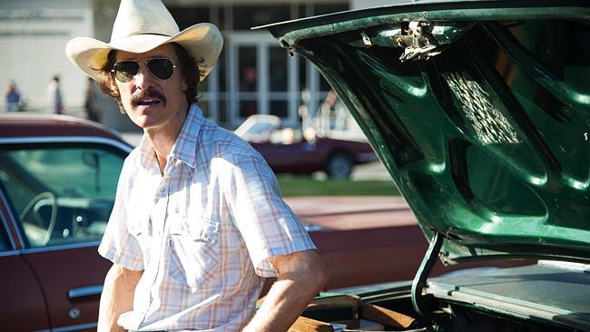 Matthew McConaughey as Ron Woodroof in a scene from the film, Dallas Buyers Club.