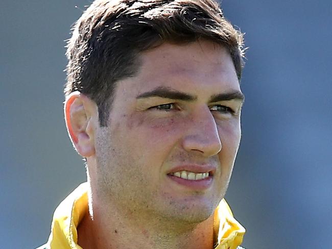 AUCKLAND, NEW ZEALAND - AUGUST 24: Rob Simmons of the Wallabies  during the Australia Wallabies Captain's Run at Eden Park on August 24, 2018 in Auckland, New Zealand.  (Photo by Phil Walter/Getty Images)